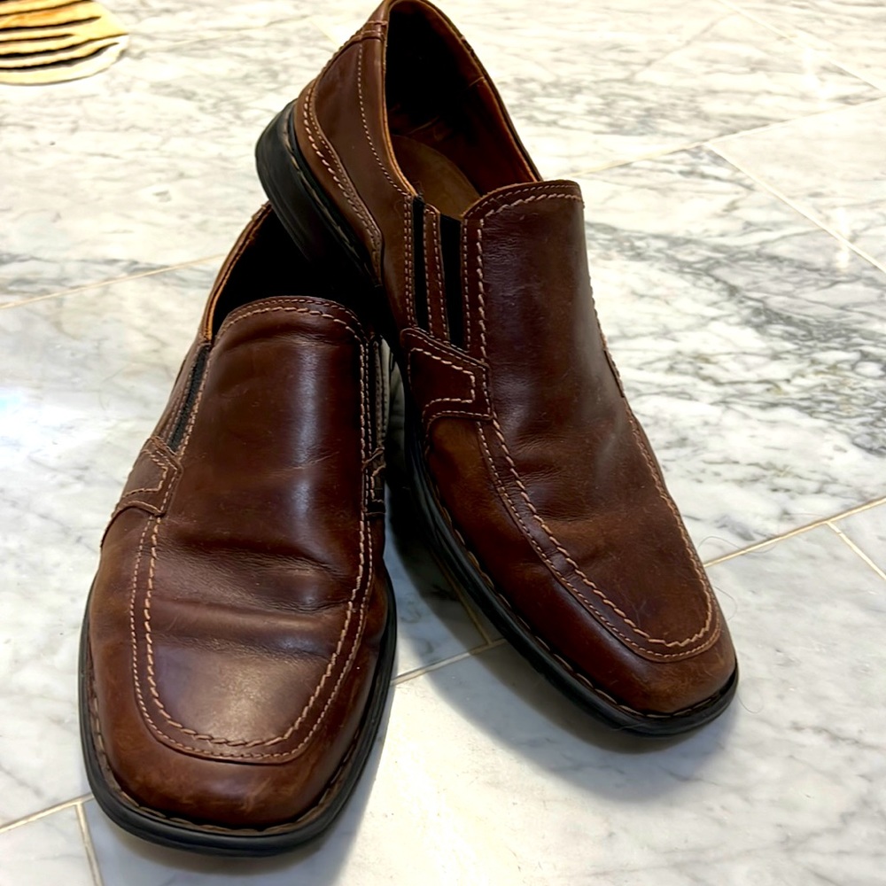 Josef Seibel men’s leather loafers in euro size 43